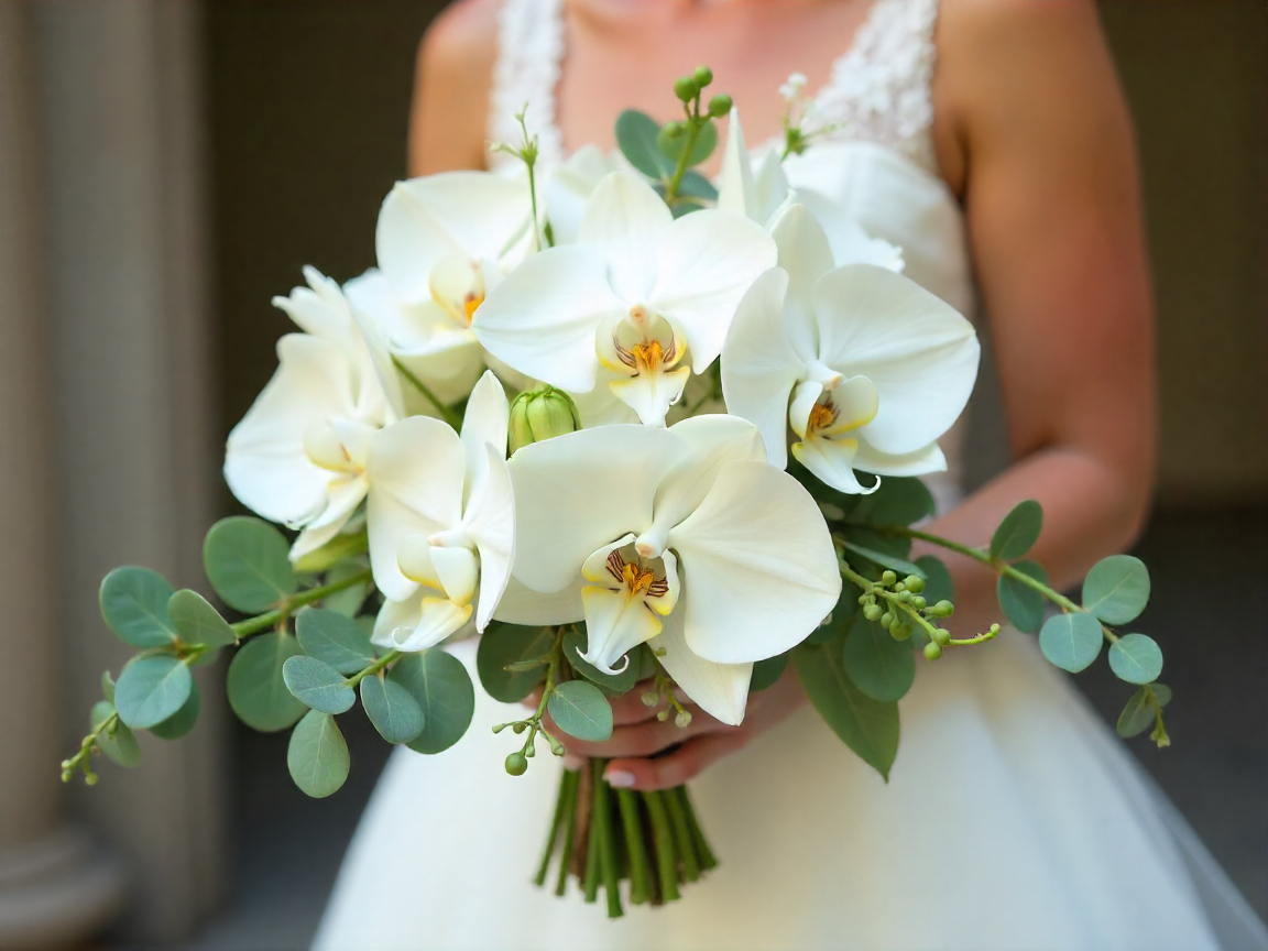 Elegant wedding flower arrangements
