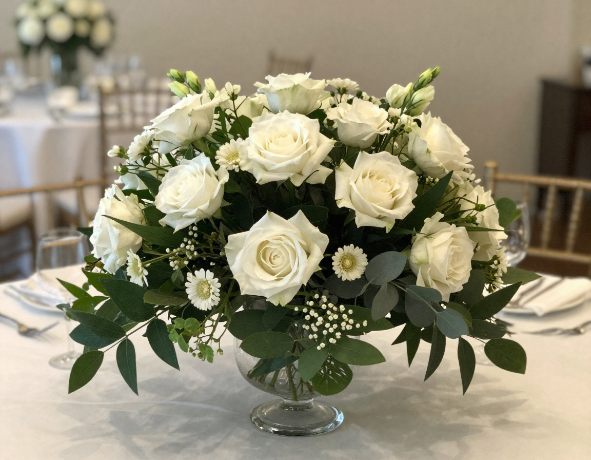 Luxury floral centerpiece arrangement